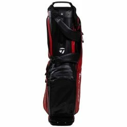 Taylormade Flextech Waterproof Golf Stand Bag - Red/Black -Bag Shop tm22 flextech WP stand red blk 3
