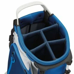 Taylormade Flextech Golf Stand Bag - Grey/Blue -Bag Shop tm22 flextech stand grey blue 2