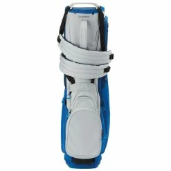 Taylormade Flextech Golf Stand Bag - Grey/Blue -Bag Shop tm22 flextech stand grey blue 3