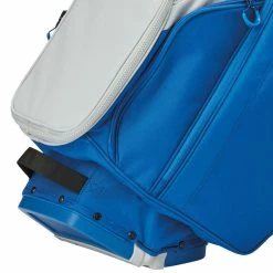 Taylormade Flextech Golf Stand Bag - Grey/Blue -Bag Shop tm22 flextech stand grey blue 4