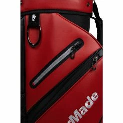 Taylormade Deluxe Golf Cart Bag - Red/Black -Bag Shop tm22 stealth deluxe golf cart bag 3