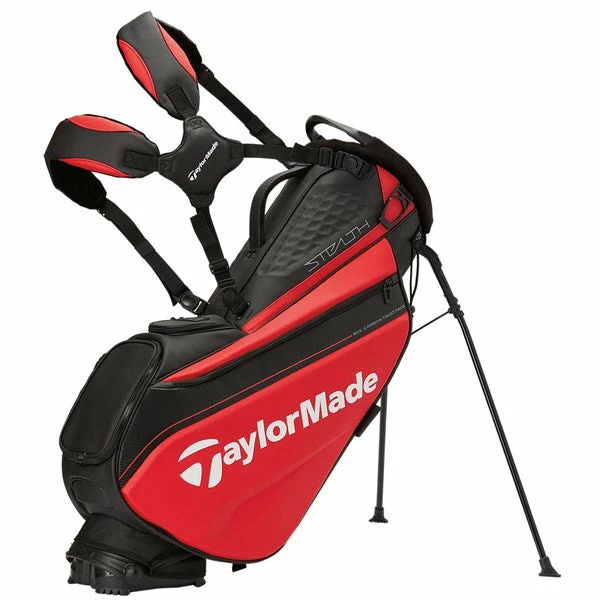 Taylormade Tour Stand Golf Bag - Red/Black 3 Taylormade Tour Stand Golf Bag - Red/Black