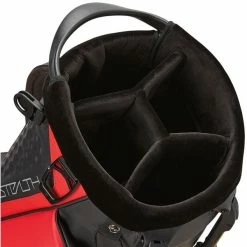 Taylormade Tour Stand Golf Bag - Red/Black 7 Taylormade Tour Stand Golf Bag - Red/Black -Bag Shop tmade tour stand bag redblk 2