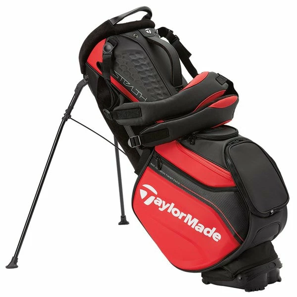 Taylormade Tour Stand Golf Bag - Red/Black 5 Taylormade Tour Stand Golf Bag - Red/Black - Image 3